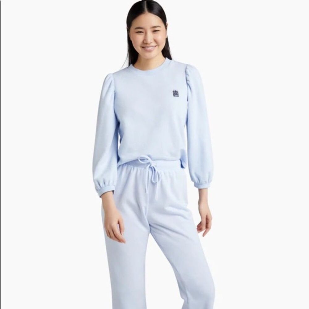 Hill House Home Light Blue Teddy Top - Size S